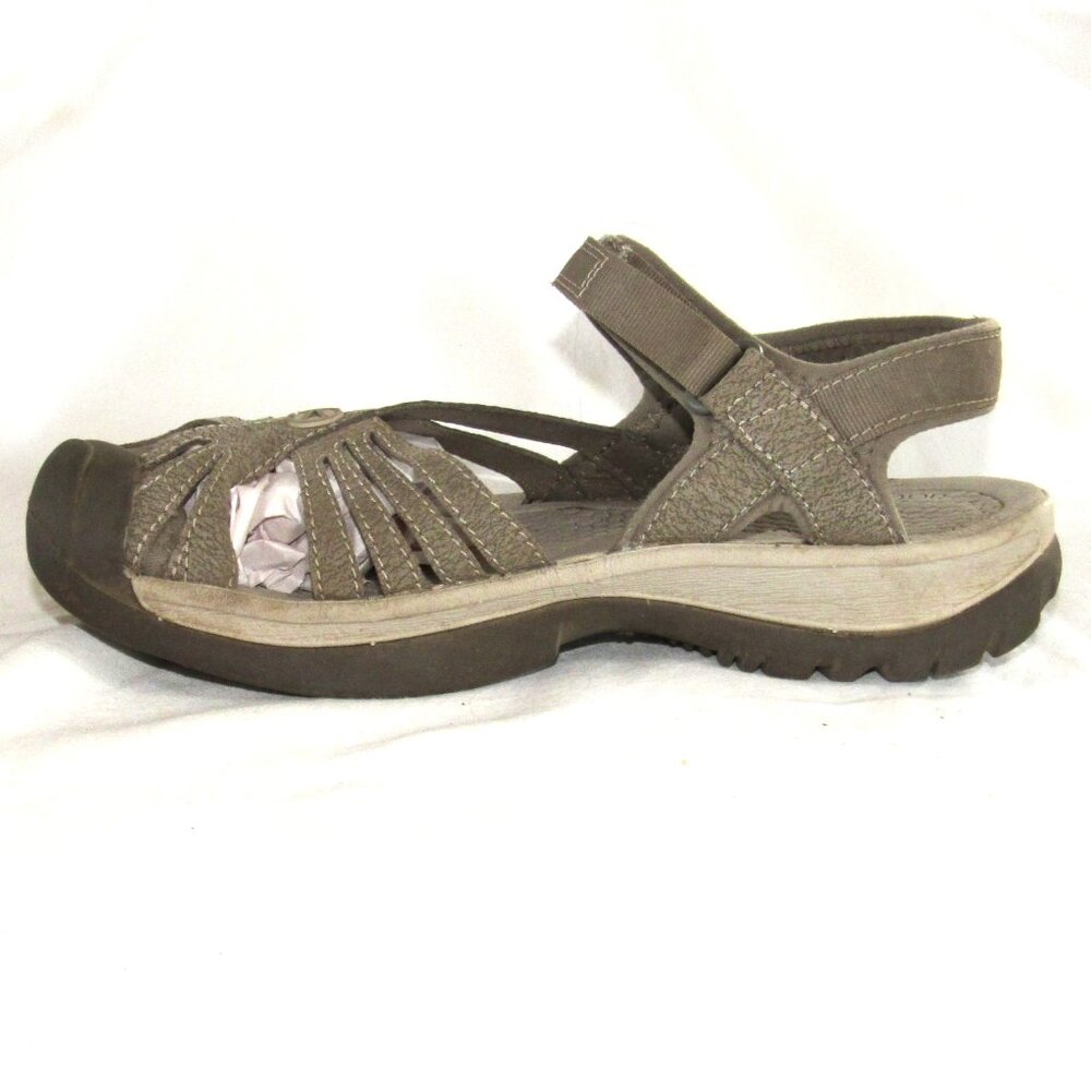 KEEN Women's Rose Sandal Brindle/Shitake Size 8.5 Excellent Condition - Picture 6 of 13